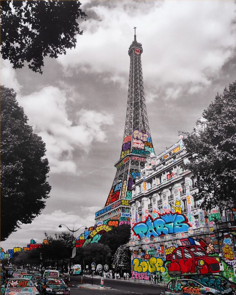 Eiffel Tower by Maxime Blachere, 2024