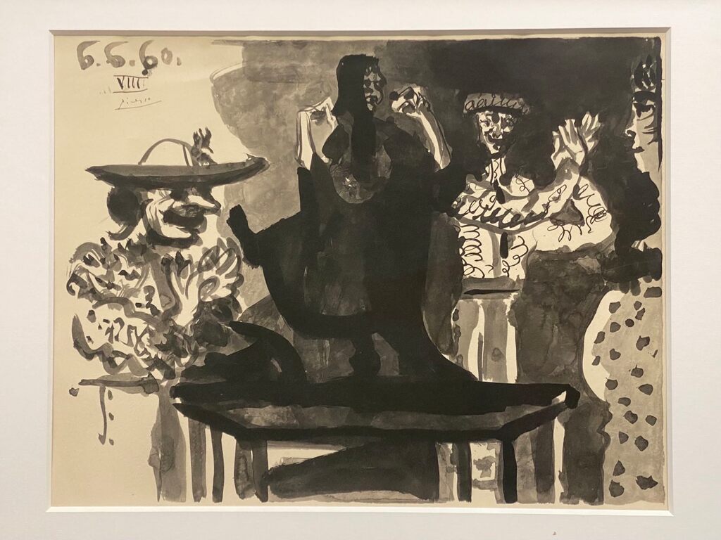 La danseuse sur la table by Pablo Picasso, 1960 (view 2)