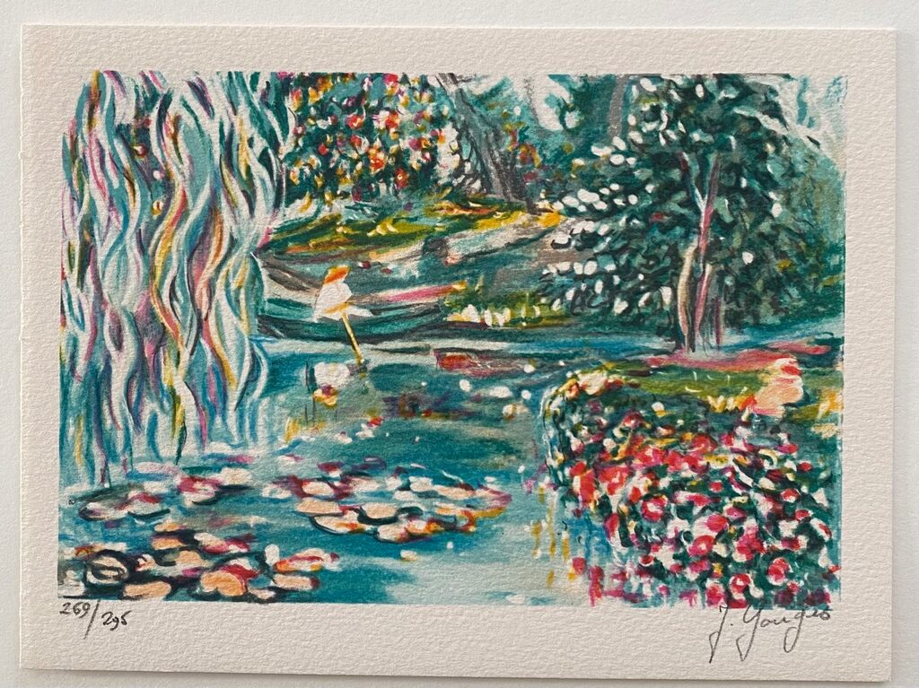 Souvenirs de Giverny by Jacqueline Gougis, c. 1990 (view 3)
