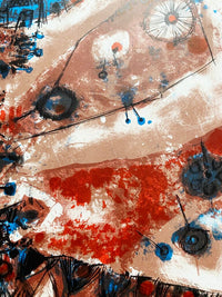 Mon village dans la pomme bleue by Theo Tobiasse, 1961 (view 4)