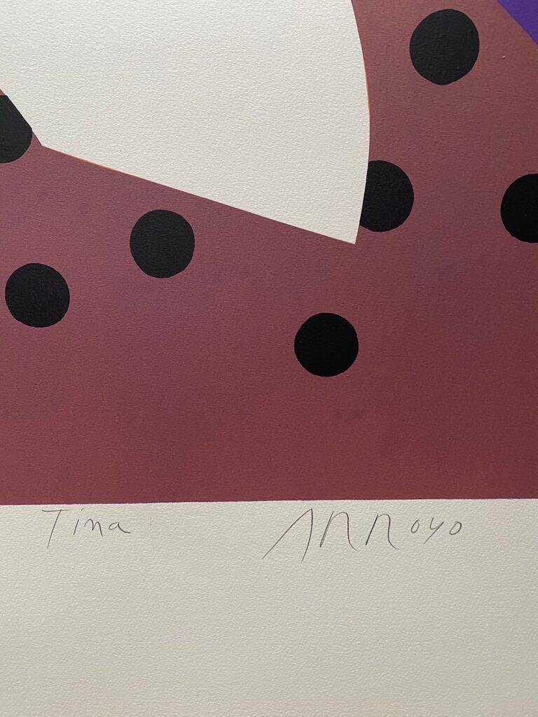 Tina by Eduardo Arroyo, 1974 (view 3)