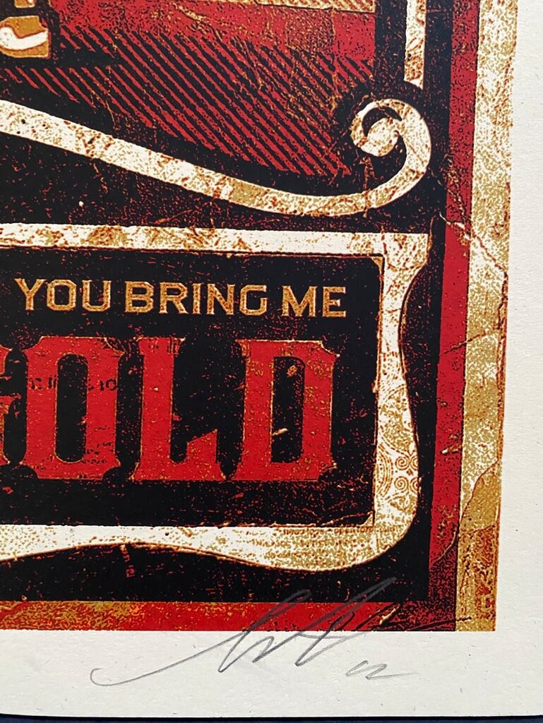 Gallows Pole by Shepard Fairey, 2012 (view 3)