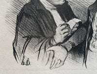 Court Scene by Honoré Daumier, 1918 (view 2)