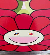 Red Flower Ball (3D) by Takashi Murakami, 2013 (view 2)