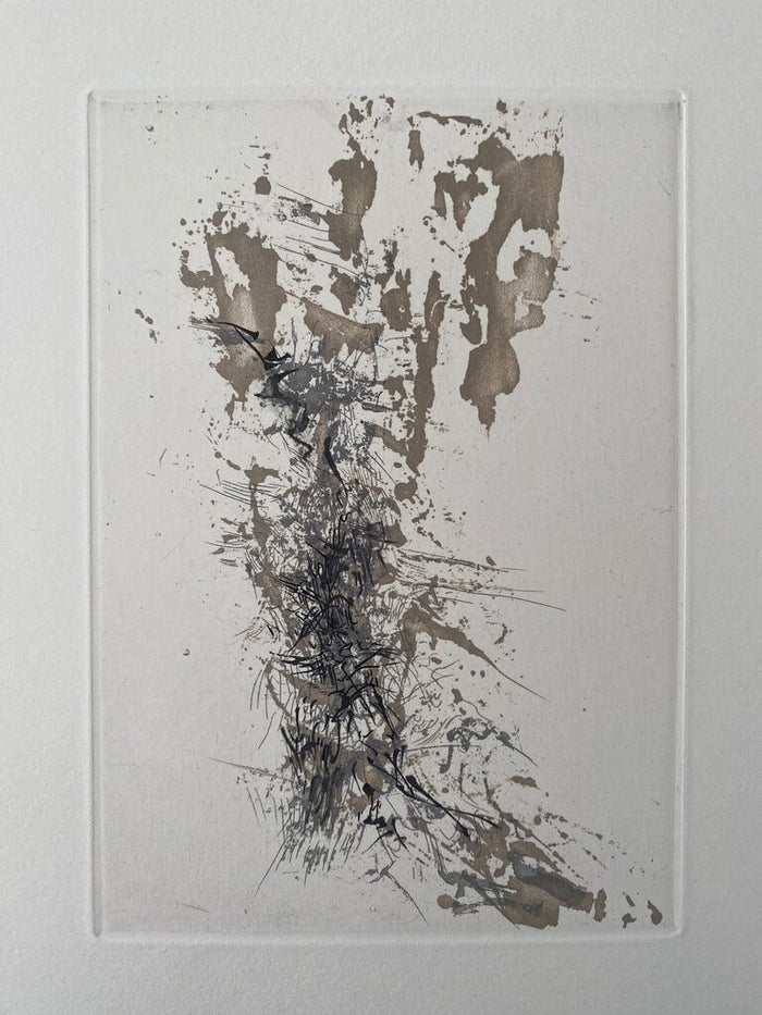 Untitled ( Sand) de Zao Wou-Ki 趙無極, 1962 (vue 2)