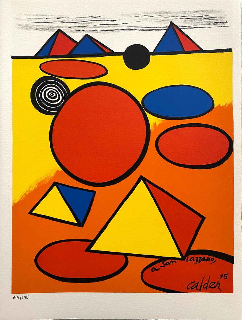 Hommage à San Lazzaro d'Alexander Calder, 1975
