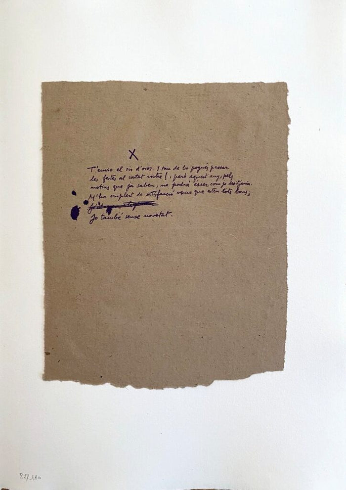 Catalunya by Antoni Tàpies, 1963