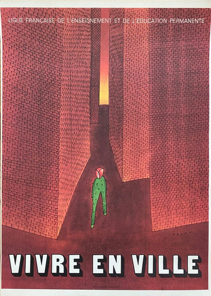 Vivre en ville by Jean Michel Folon, c. 2010