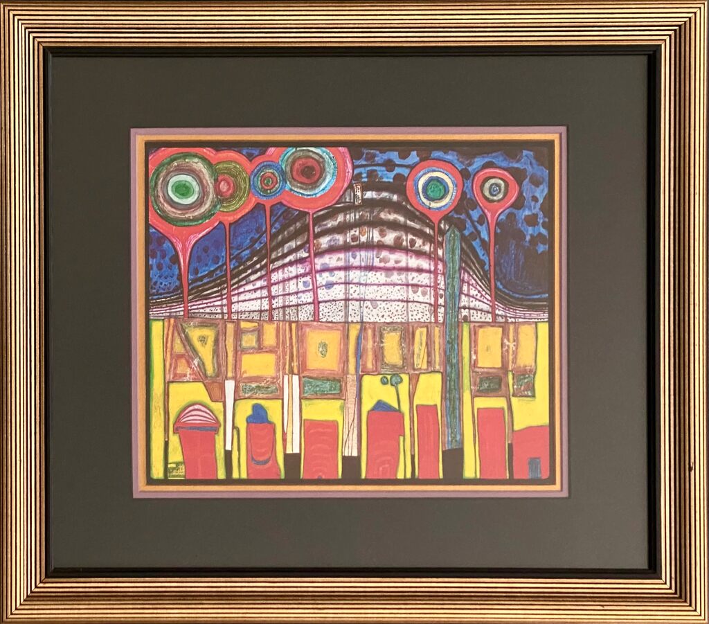 Hemdarmelschnitt by Friedensreich Hundertwasser, 1960