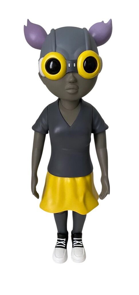 Lil Mama Mellow Yellow by Hebru Brantley, 2016 (view 2)