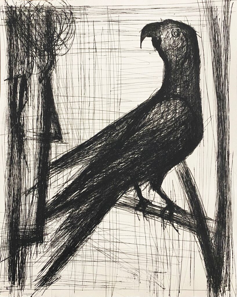 Le perroquet de Bernard Buffet, 1958