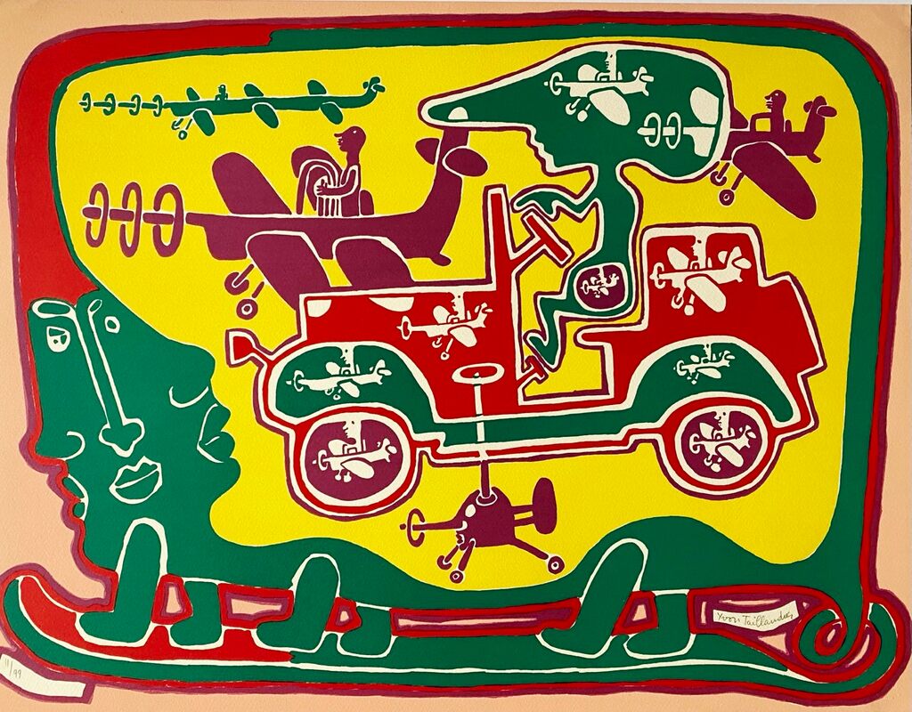 Taillandier-Land 4 by Yvon Taillandier, 1990