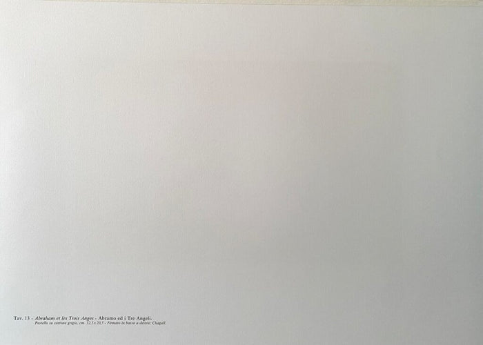 Abraham et les trois Anges N°13 & Le songe de Jacob N°18 by Marc Chagall, 1986 (view 2)