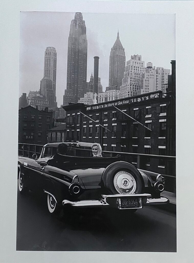 Marilyn and Arthur Miller, NYC, 1957, 4C by Sam Shaw, 2005