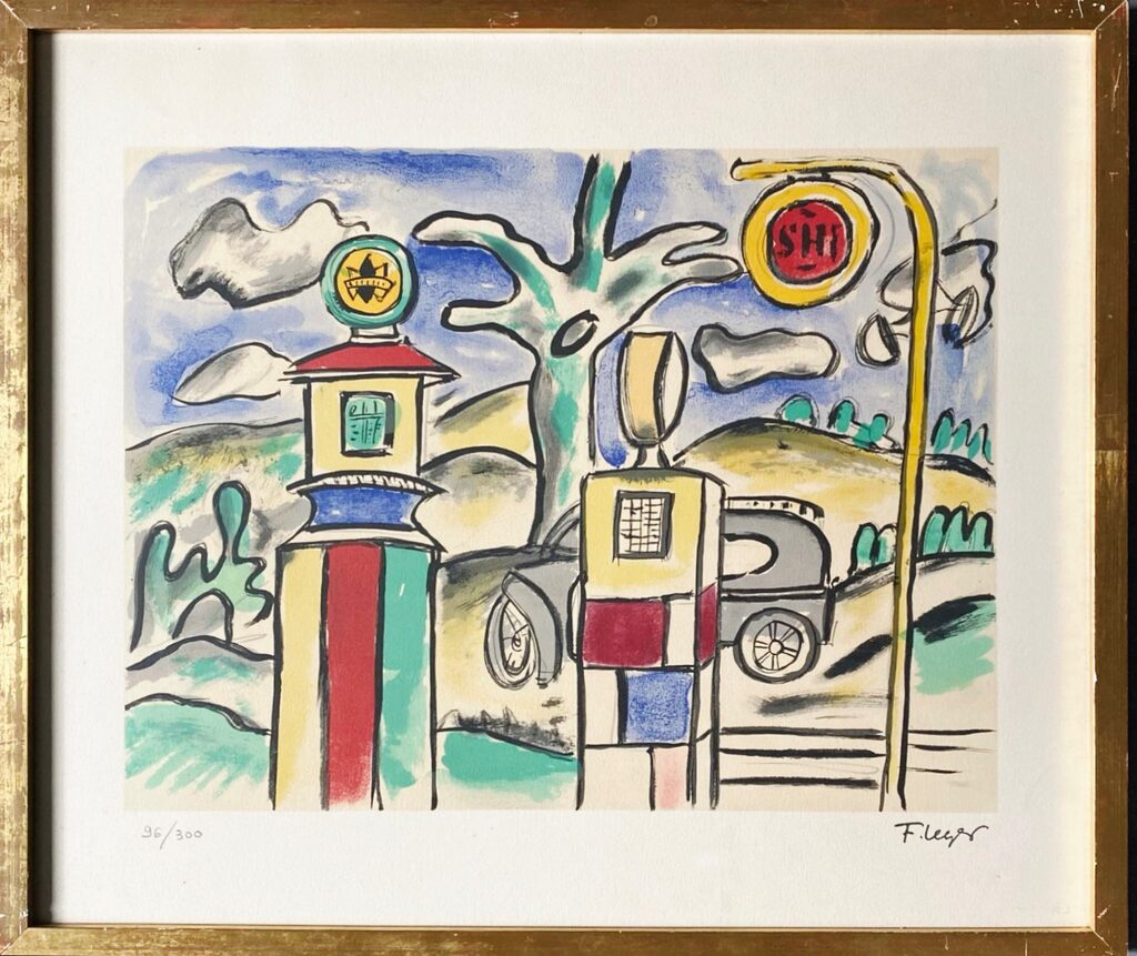 La Pompe à Essence by Fernand Léger, 1959