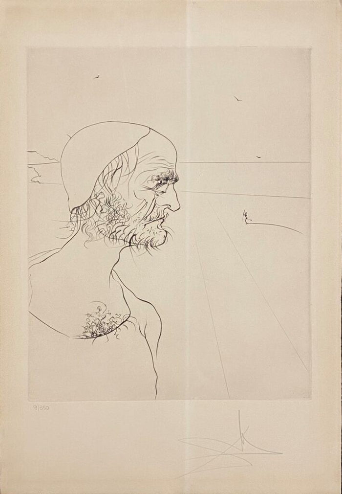 The Old Man and the Sea - Portrait de Salvador Dalí, 1974