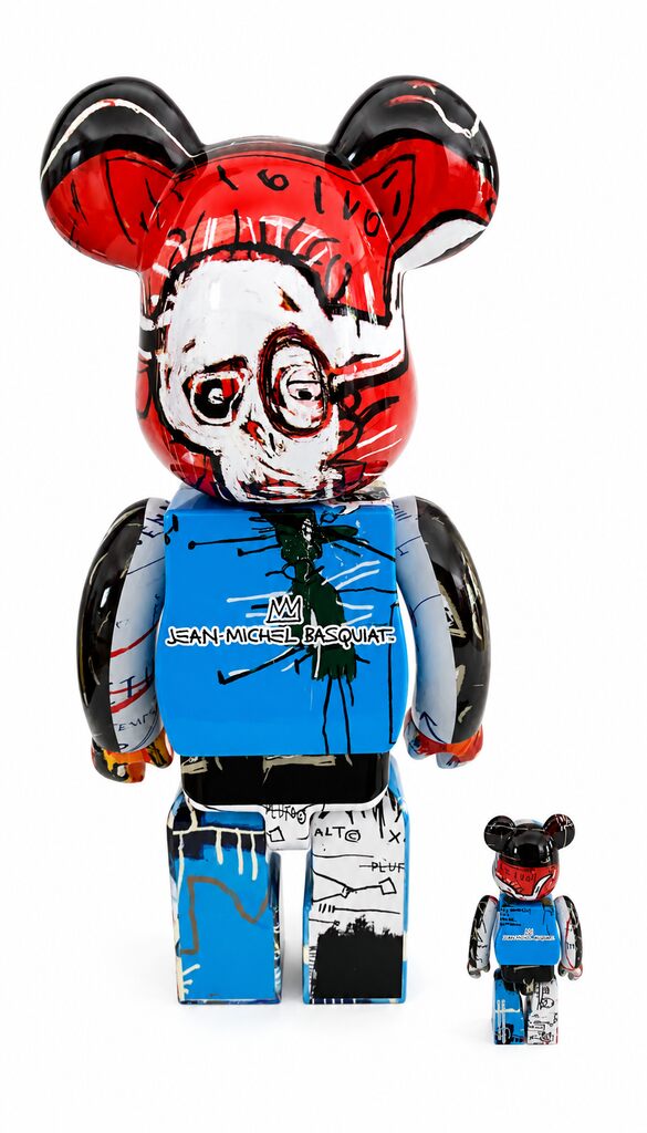 Basquiat Special 400% +100% de BE@RBRICK, 2023 (vue 2)