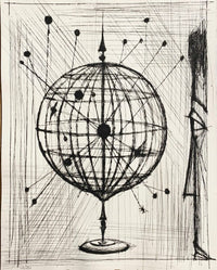 Cyrano regardant le système astral by Bernard Buffet, 1958