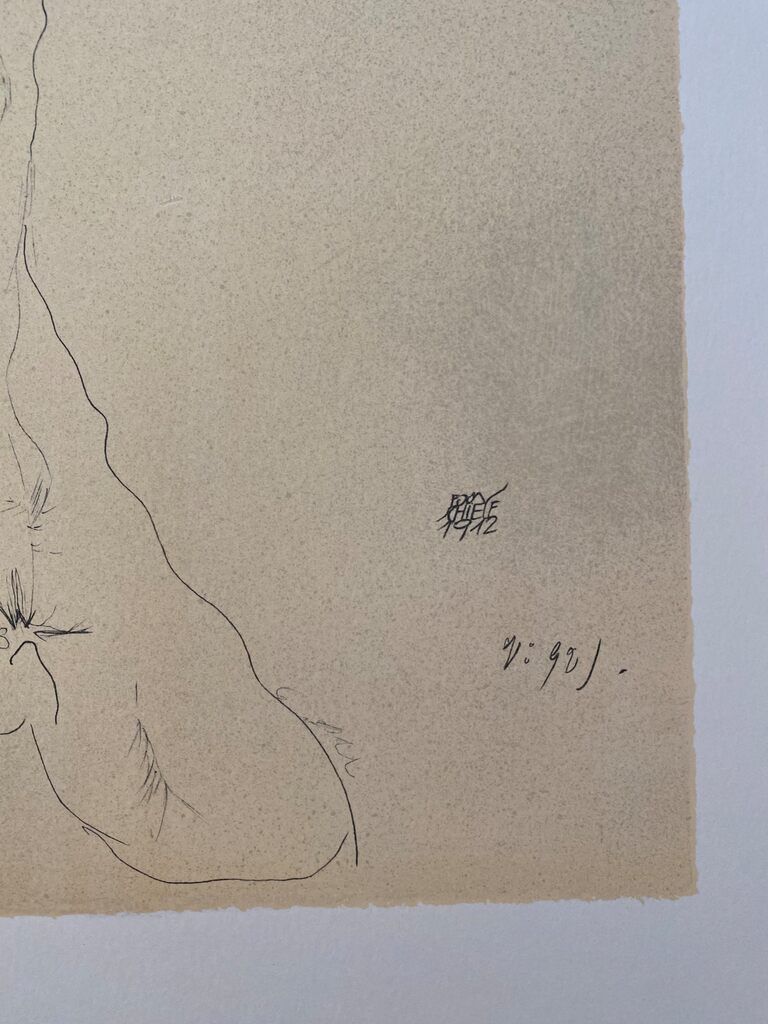 Standing Male Nude d'Egon Schiele, 2007 (vue 3)
