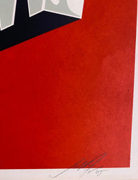 DJ Shadow de Shepard Fairey, 2005 (vue 3)