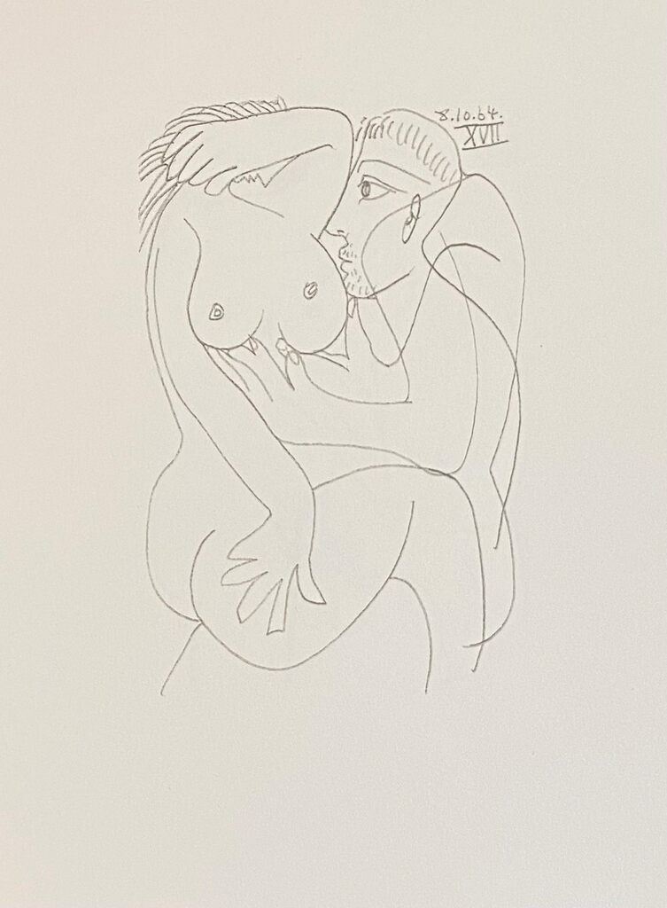 Le Goût du Bonheur by Pablo Picasso, 1970