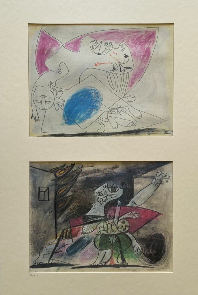 Guernica Study by Pablo Picasso, 1990