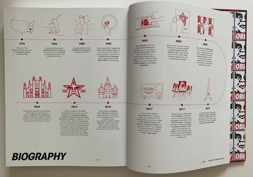 The Art of Shepard Fairey (signed book) by Shepard Fairey, 2024 (view 5)