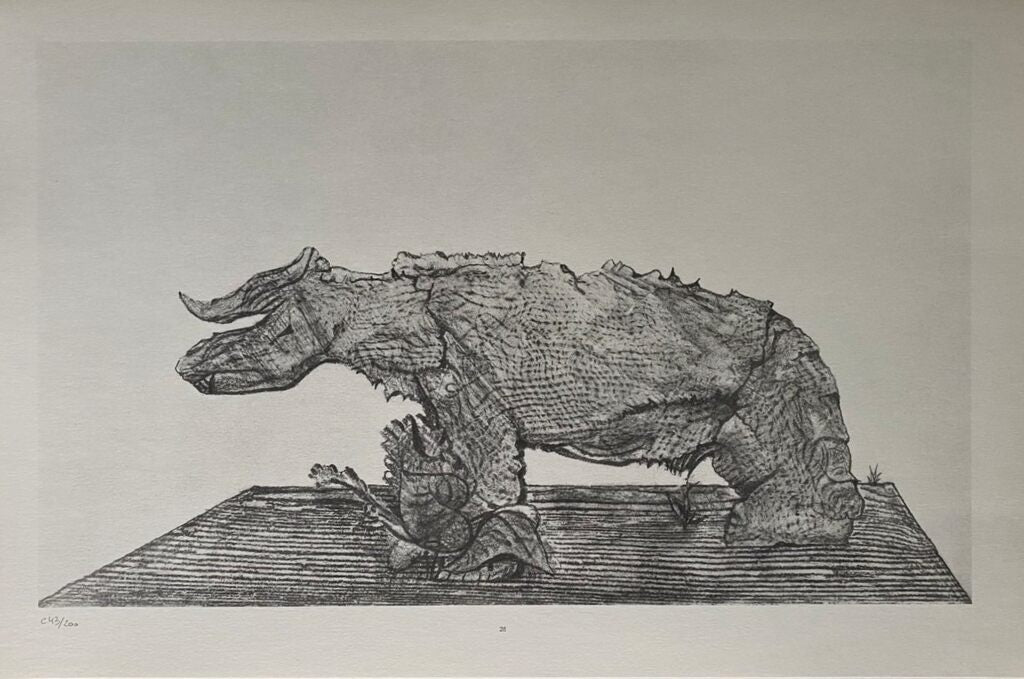 The Repast of Death (Le Repas du mort) de Max Ernst, 1972