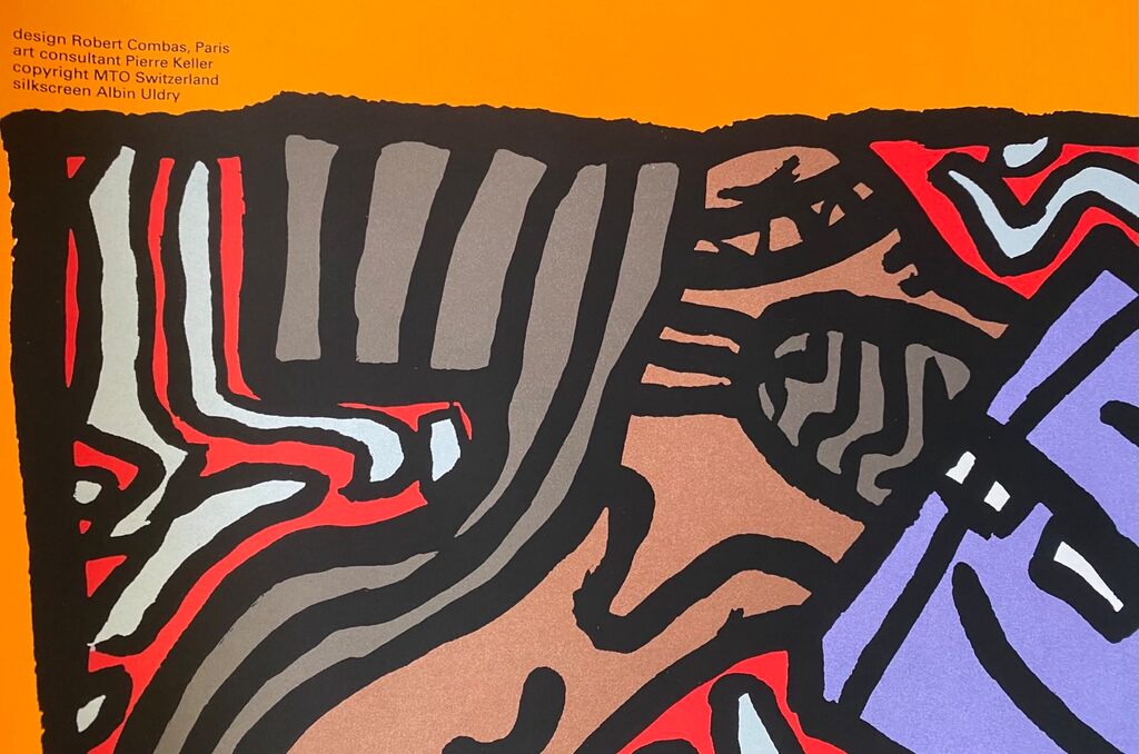 Montreux Jazz Festival by Robert Combas, 1992 (view 4)