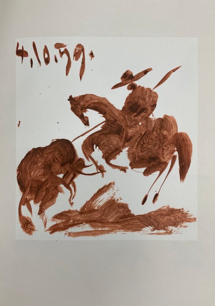 Toros y Toreros by Pablo Picasso, 1961