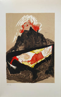 Red-Haired Girl with Spread Legs by Egon Schiele, 2007
