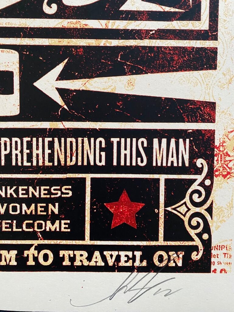 Travel On by Shepard Fairey, 2012 (view 4)