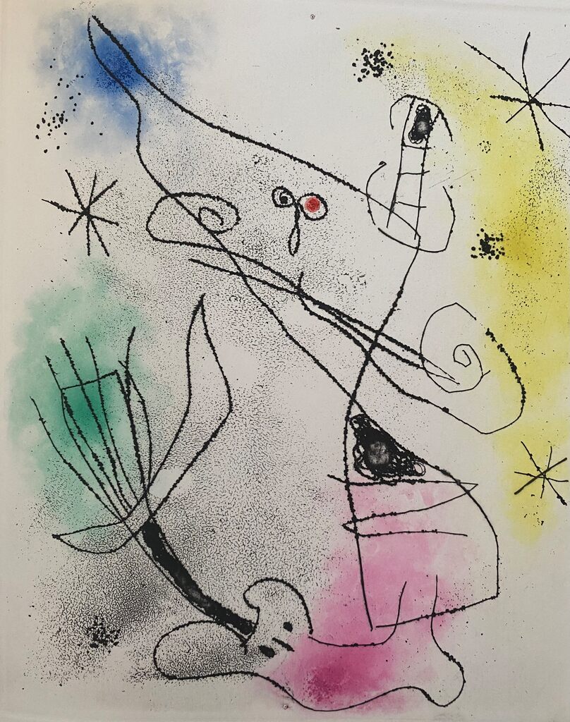 Untitled de Joan Miró, 1965 (vue 2)