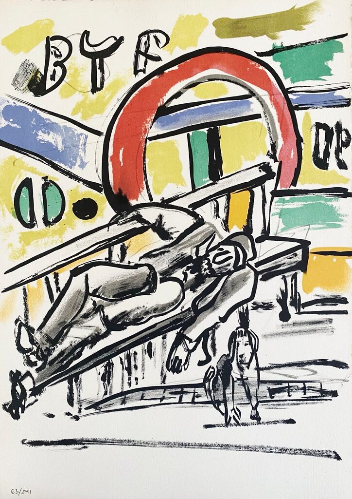 Le Clochard by Fernand Léger, 1960