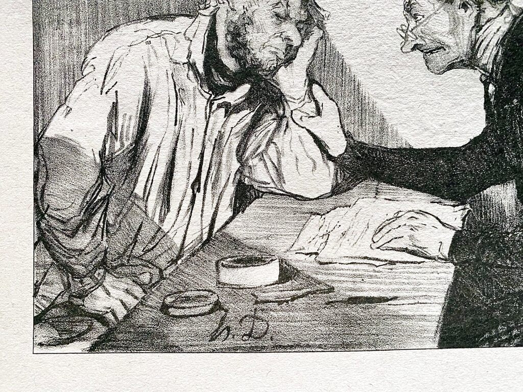 Court Scene by Honoré Daumier, 1918 (view 3)