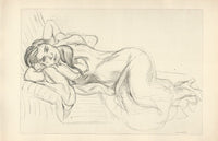 Cinquante Dessins, Planche XXI by Henri Matisse, 1920