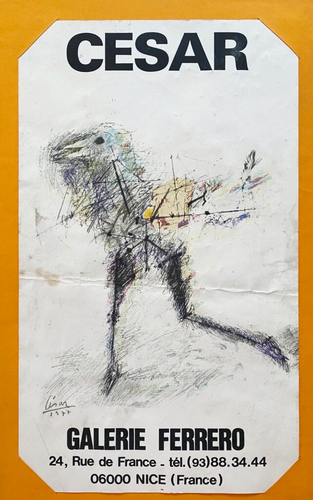La poule by César, 1977