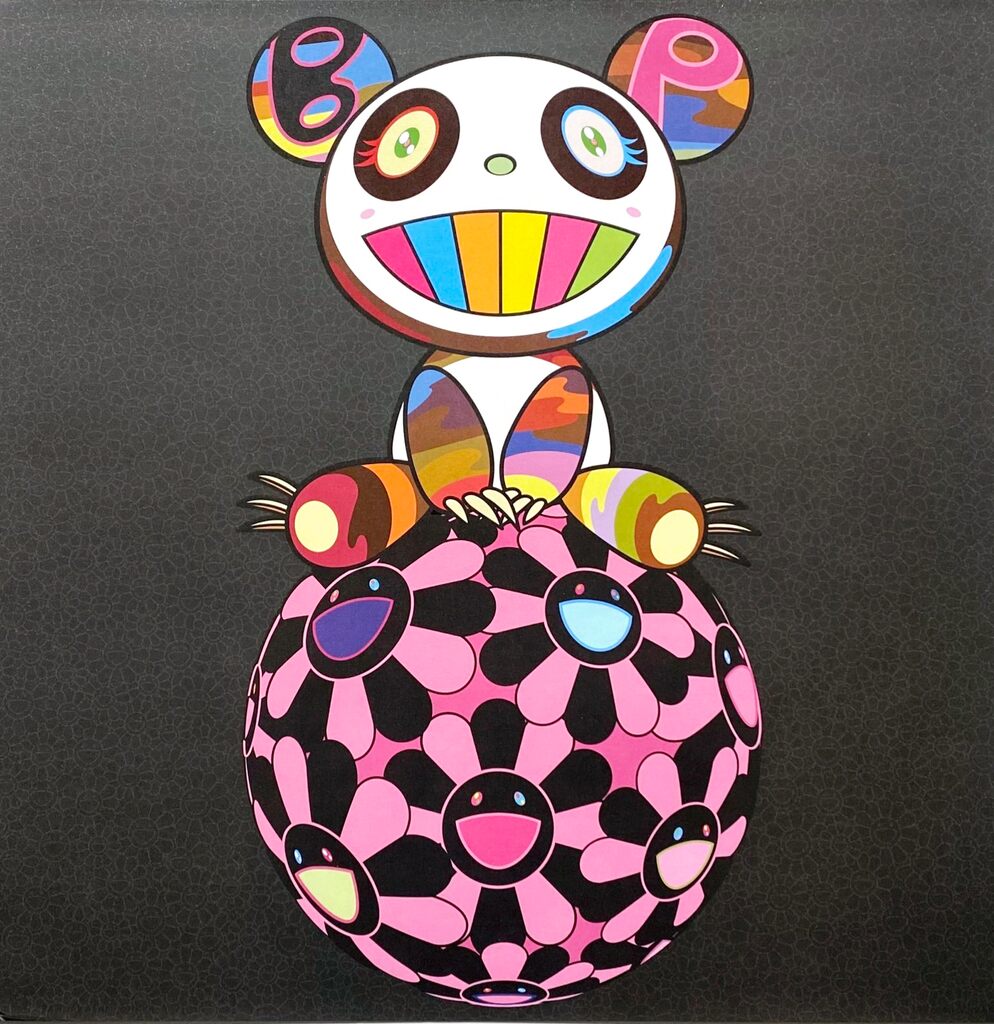 Pandakashi (Black) by Takashi Murakami, 2023