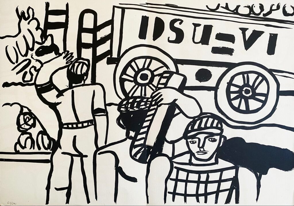 Les Halles de Fernand Léger, 1960