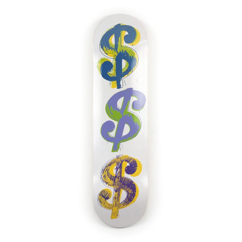 Dollar Skateboard Deck II d'Andy Warhol, 2022