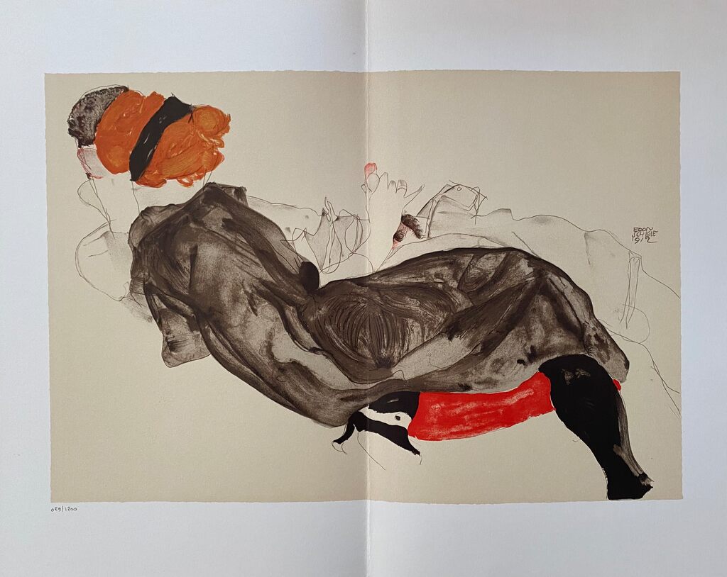 Reclining Couple by Egon Schiele, 2007
