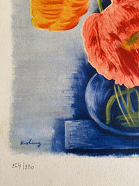 Pavots lourds et capiteux de Moïse Kisling, 1954 (vue 3)