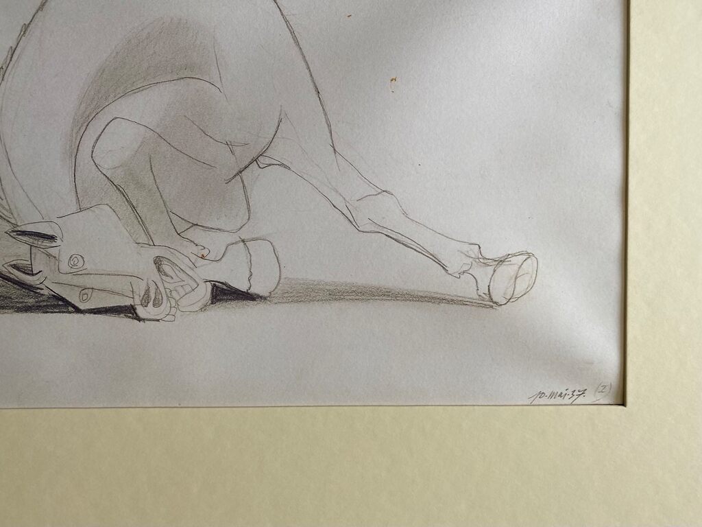 Guernica Study by Pablo Picasso, 1990 (view 2)