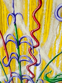 Flores Yellow by Kenny Scharf, 2020 (view 3)