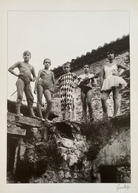 La Grande Parade III, Arles by Lucien Clergue, 1955