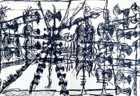 Untitled by Jean-Paul Riopelle, 1979