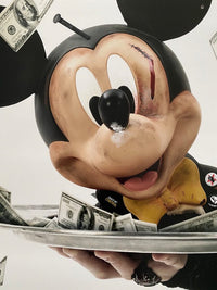 Head Of Mickey de Gérard Rancinan, 2012 (vue 2)
