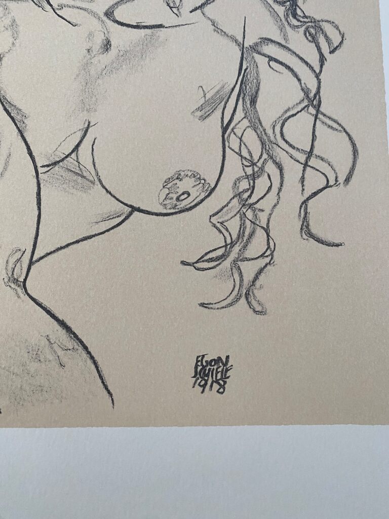 Reclining Nude with raised Torso d'Egon Schiele, 2007 (vue 2)