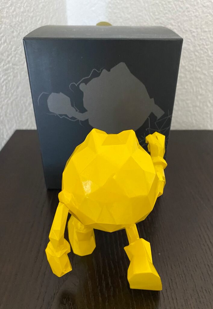 Pac Man Yellow de Richard Orlinski, 2022 (vue 3)