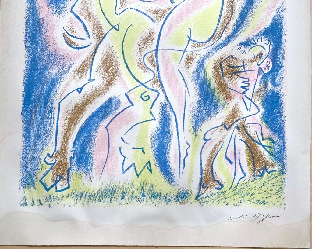 Nymphe et satyre by André Masson, 1971 (view 6)